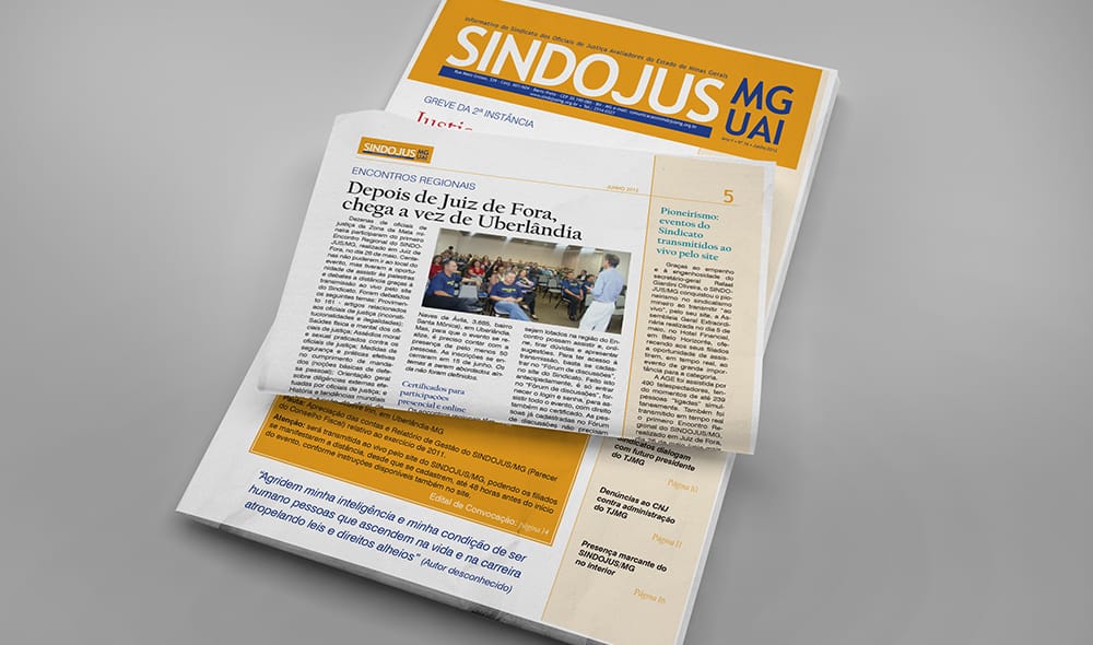 Livro, revista ou jornal editorado e diagramado pela Técnica Comunicação e Arte — peça 2