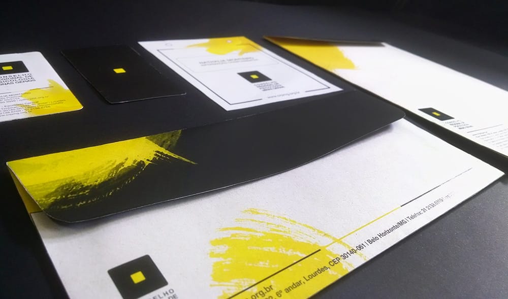 Projeto gráfico criado pela Técnica Comunicação e Arte — peça 12