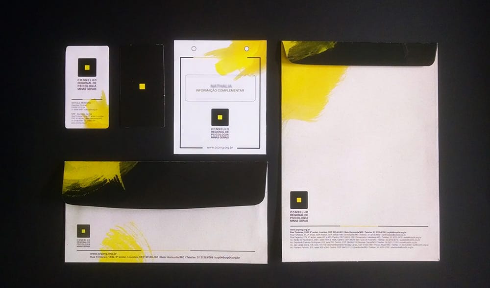 Projeto gráfico criado pela Técnica Comunicação e Arte — peça 13